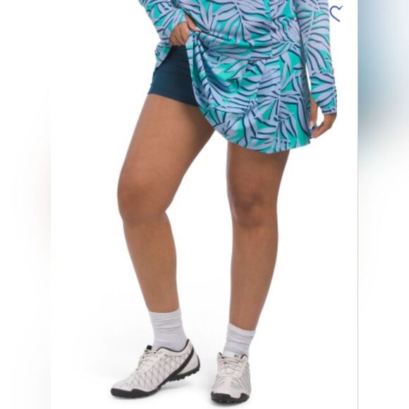 Tommy Bahama Women's Golf Tennis Sun Protection Mini Skort With Front Pleats NWT - Picture 3 of 13